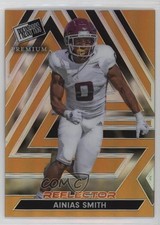 2024 Leaf Press Pass Premium Gold Prismatic Reflector 10/10 Ainias Smith #1 13u1