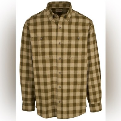 RedHead Ozark Mountain Flannel Long-Sleeve Button-Down Shirt for Men NWT Size L