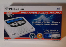 Midland Weather Alert Radio WR-120B-Open Box