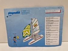 Playmobil 3183 Katamaran Bauplan Ersatzteil#723