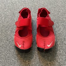 2013 Red Nike Air Rift MTR Challenge Red Split Toe Trainers - Size UK9
