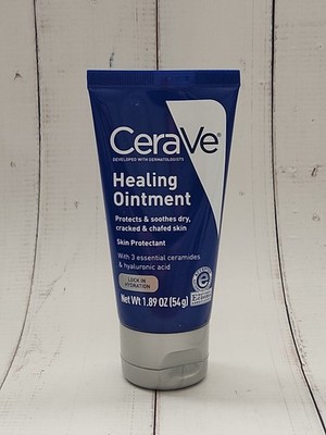 CeraVe Healing Ointment for Face & Body, Protects and Soothes Dry, 1.89 oz