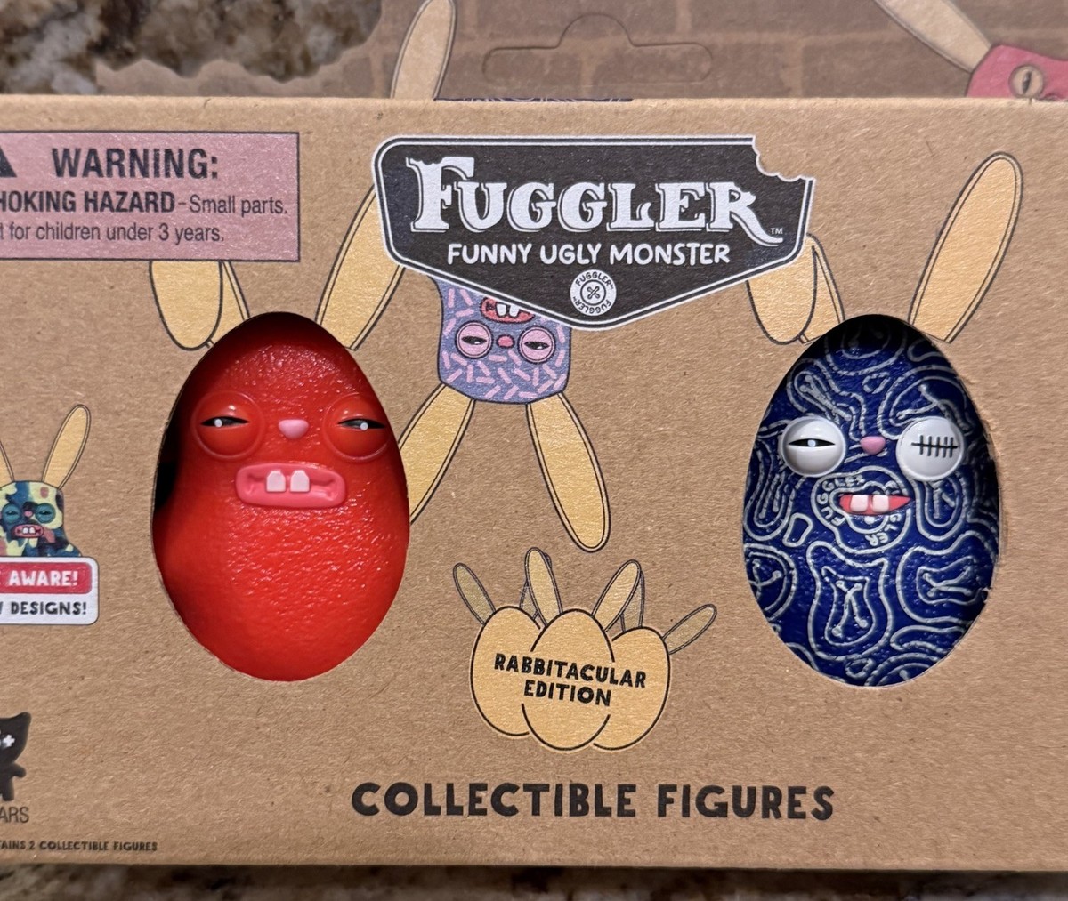FUGGLER New 2026 Rabbitacular Edition 2 Pack Mini Figures Rabid