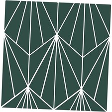 FP3926 Beryl Peel  Stick Floor Tiles, Green 12"L x 12"W x 0.06"T Emerald