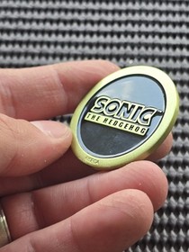Tails Sonic Sega Shop UK Coin Medal Exclusive Rare Promo GENESIS SATURN CD 32