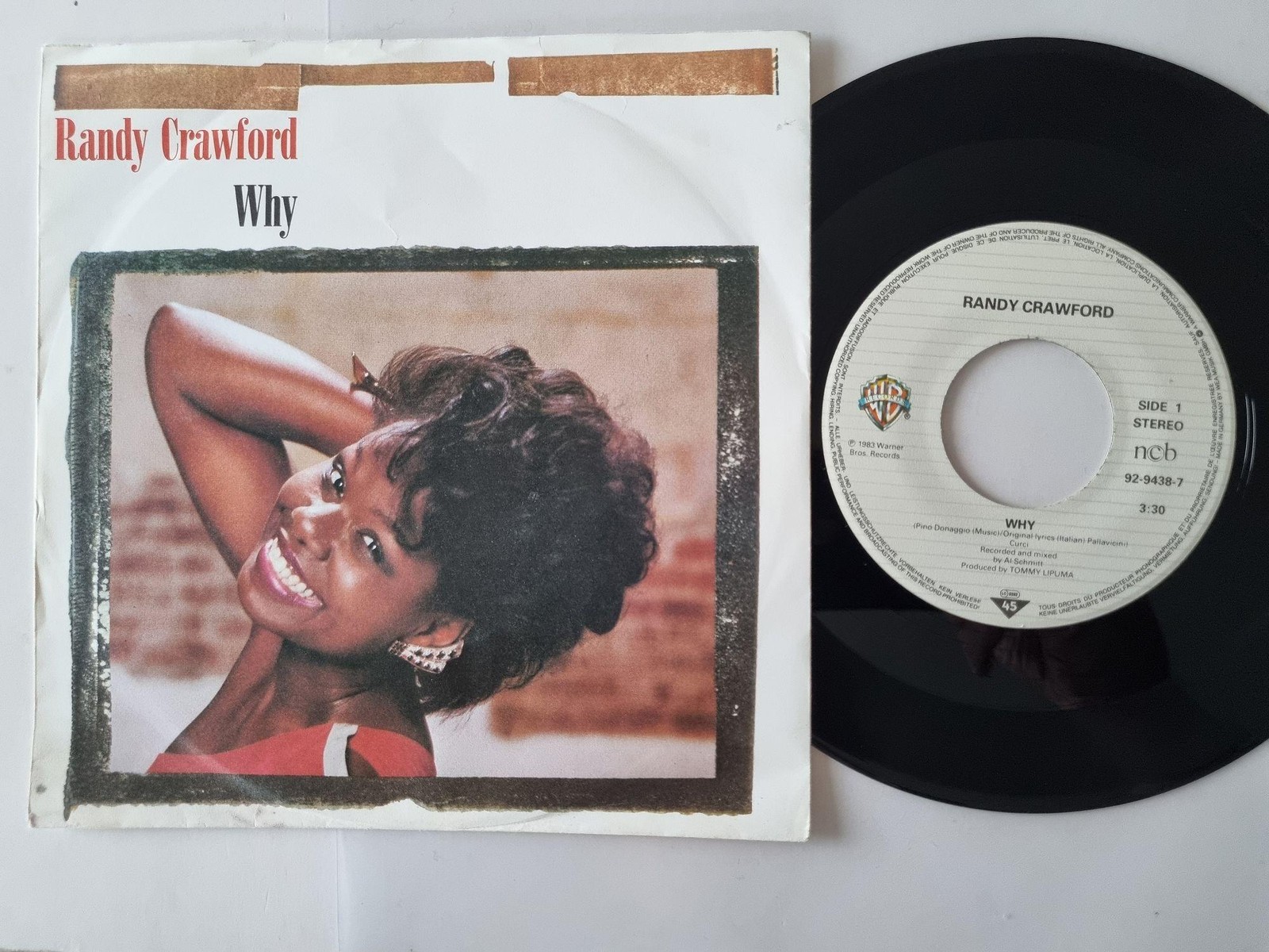 Randy Crawford - Why 7'' Vinyl Germany