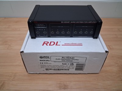 Radio Design Labs RDL RU-ADA4D Four Channel Audio Distribution Amplifier