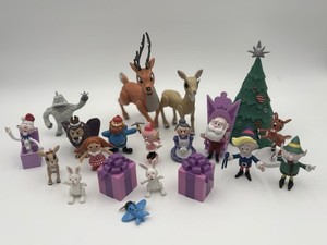 Just Play Rudolph The Red-Nosed Reindeer®, Set Di 10 Figure Da Collezione, Personaggi Classici Alti 9 Cm, Giocattoli Per Bambini Dai 3 Anni - 3