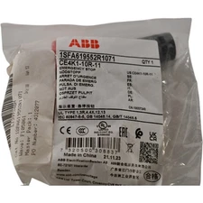 ABB CE4K1-10R-11 E Stop Compact 40mm Red Mush Key Release Switch 1SFA619552R1071