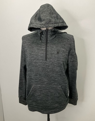 Spyder Herren Active Sweatshirt - Leichter Fleece Mit Viertelreißverschluss
