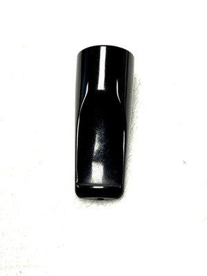 VINTAGE NOS CIGAR HOLDER - Shiny Black Ebonite  & UNSMOKED