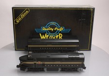 Weaver 2022 O PRR Baldwin Sharknose A/B Diesel Loco Set #2022/2022B -3 Rail LN