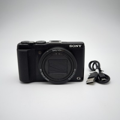 Sony DSC-HX60 Schwarz - Kompakte Digitalkamera Reisekamera - 20.4 MP - Getestet