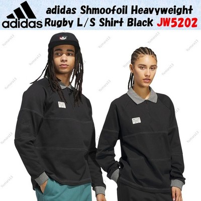 adidas Shmoofoil Heavyweight Rugby L/S Shirt Black JW5202 Japan Size