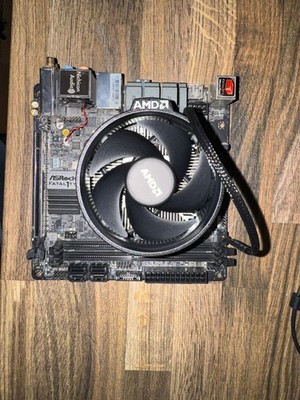 ASRock B450 Gaming-ITX Motherboard Ryzen 2200G Bundle LATEST BIOS 5800X3D READY