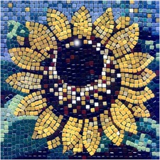 Get Creative with Our Adult Mosaic Hobby Kit 7-inch 20cm Sunflower US204003