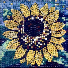 Get Creative with Our Adult Mosaic Hobby Kit 7-inch 20cm Sunflower (US204003)