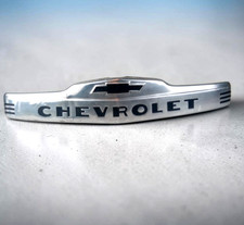 Original Vintage 1947-1953 Chevrolet Chevy Truck Hood Emblem Ornament Oem