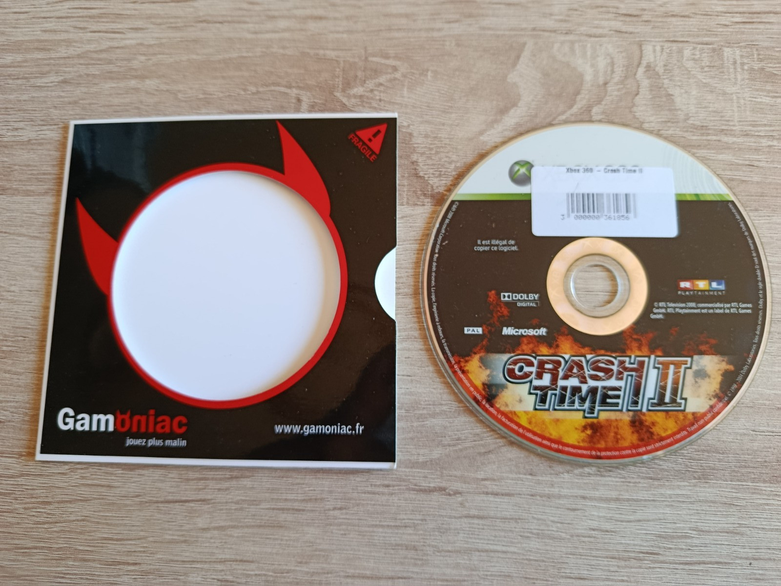 Crash Time 2 - Jeu XBOX 360 - PAL FR