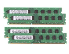 DDR3 16 GB RAM 4X 4 GB PC3-12800 1600Mhz 240PIN DIMM Desktop Memory CL11 PC12800