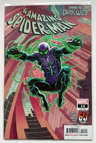 Amazing Spider-Man #14 (2022) 1st App Hallows' Eve | Death of Gus | NM