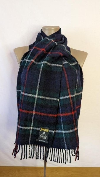 Women Johnstons of Elgin Scarf Multicolor Wool One #9OVK