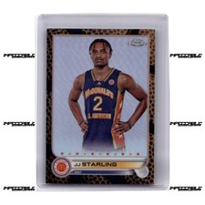 2022 Topps Chrome McDonald's A/A - Orange #8 JJ Starling Rookie /25 FIRST PRINT