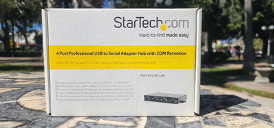 Startech ICUSB2324X 4Port Professional USB To Serial Adapter Hub 