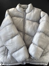 Dime MTL Wavy Puffer Silver Grey Large