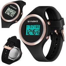 Kids Minimalist Waterproof Watches LED Digital Watch Alarm Watch Boy Girl Sports