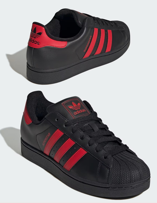 adidas Originals Superstar 2 JQ2309 Core Black Better Scarlet