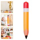 2 Pcs Large Inflatable Pencil Back to School Party Supplies Classroom Balloon