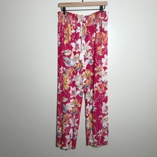 West Loop Womens Coverup Pant XL Pink Floral ...