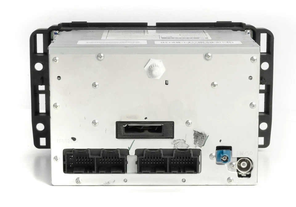 2007-08 GMC Chevrolet Radio AMFM Radio CD DVD Navigation Aux 25846421 Option UVB - Image 4 of 4