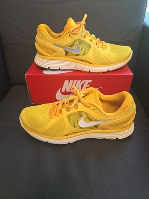 NIKE LUNAR ECLIPSE +2  MEN'S 11.5 YELLOW VOLT 487983 707 Excellent Condition