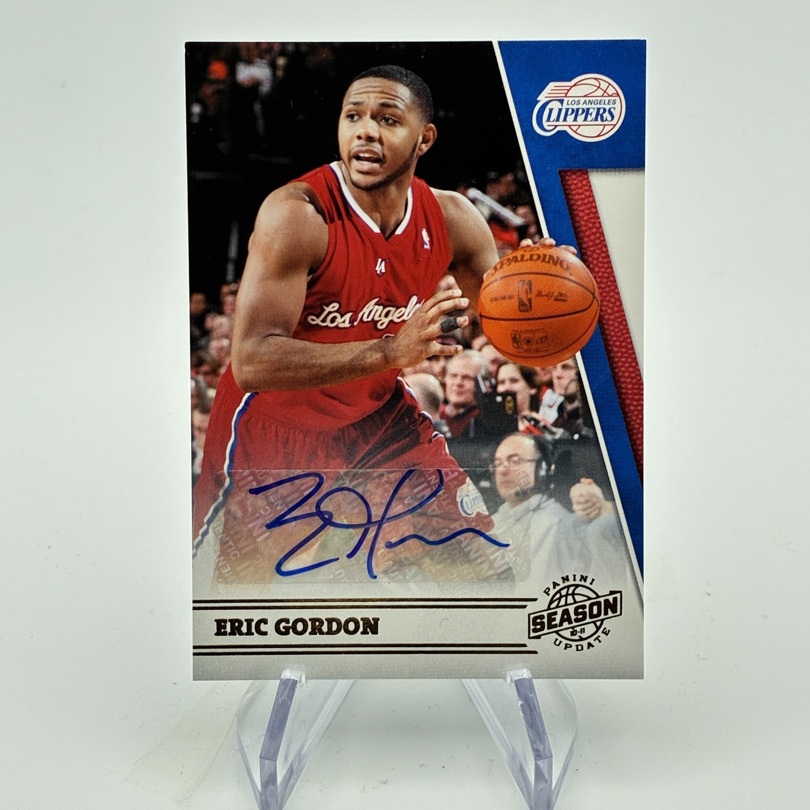 Eric Gordon Autograph /299 2010-11 Panini Season Update #171