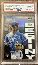 2022 Topps Stadium Club Chrome - Dynasty and Destiny Bobby Witt Jr. #7B (RC)