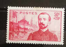 Timbre France 1937 N°353 Pierre Loti neuf trace