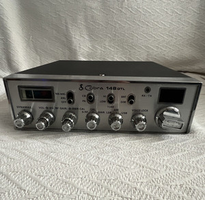 Cobra 148GTL 40-Channel CB Mobile Radio Transceiver ANL VoiceLock w/ Mic