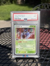 2005 POKEMON *SWIRL* EX DEOXYS #96 CROBAT EX-HOLO PSA 9 Beautiful Copy💎 on eBay