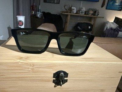 Ray-Ban RB4396 Warren Black / Dark Grey Sunglasses 54mm 20mm 145mm   
