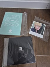 BTS WINGS 2nd Album W Ver CD + Photobook + Photocard Sealed + Coloring Book Gift