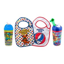 daphyls Grateful Dead Starter Cups  Bibs Feeding Pack