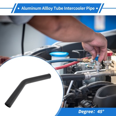 2.25'' OD 45 Degree Bend 6064 Aluminum Alloy Tube Intercooler Pipe 11.8'' Length