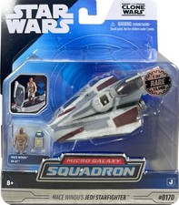 Mace Windu's Jedi Starfighter Micro Galaxy Squadron 0170 Star Wars CHASE RARE