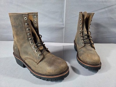 Chippewa Classic 2.0 Logger Mens 11EE Brown Soft Toe EH Vibram Work Boots