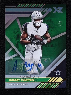2020 Panini XR Green Auto 2/2 Amari Cooper #95 Auto 0c3