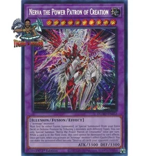 Yugioh! 1x Nerva the Power Patron of Creation DUAD-EN033 Secret Rare 1st Ed NM