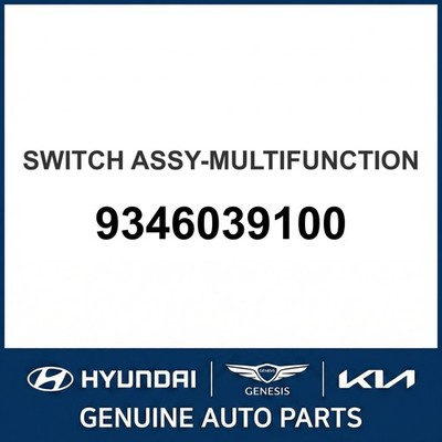 2000-2005 Hyundai XG300 Schalter Baugruppe-Multifunktion OEM Neu 9346039100