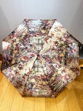 New, Damaged Jean Paul Gaultier Painting Print Umbrella